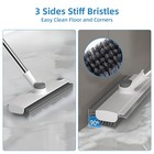 Scrub Brush With Long Handle  Floor Squeegee Broom For White 