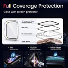 1 2pcs For Apple Watch Series 11 10 Case Cover Tempered Screen Protect 42mm 46mm