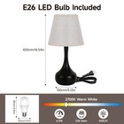 Table Lamps 17   Set Of 2 Touch 3-way Dimmable For Living Room Bedroom Bedside
