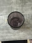 10    Tall Vintage Purple Clear Glass Vase- Unmarked