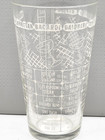 Vintage Cocktail Shaker Bar Recipe Mixer Glass Mixed Drink Clear W white Print