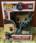 Lionel Messi Autograph Funko Pop  50 W   coa  Certified Hand Signed Leo
