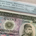 Portuguese Guinea 50 Escudos Banknote 1971 Pmg 64 Epq Certified Currency P44