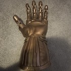 Infinity Gauntlet Costume Glove gauntlet Gold W  Colored Stones One Size