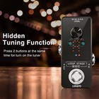 Lekato Loop Guitar Effect Pedal 9 Waves Slot Looper Record 40 Mins Tuner Usb Mtp