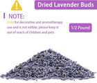 1 2 Pound Dried Lavender Flowers  Natural Dried Lavender Buds Bulk For Soap Maki