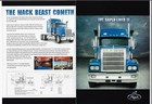 Mack Super-liner Lt Trucks 6 Page Brochure Nos