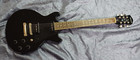 Hofner Colorama Modern Electric Guitar  Black  Grover Tuners 