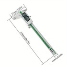 Digital Caliper - Stainless Steel Lcd Display For Precise Mm inch Measurement