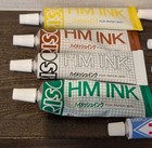 Riso Print Gocco Hi-mesh Ink Set 8 Colors With Cleaner Screen Printing Supplies