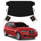  Car Windshield Cover For Ice And Snow  Heavy Duty 600d Oxford Fabric 