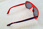 Vintage Red White Blue Mirriored Aviator Sunglasses  Made In Japan