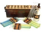 Antique Apothecary Chemist Lamotte Chemical Block Comparator Blood Testing Kit
