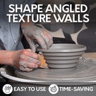 Byllstore Triangle Pottery Ribs   8 Pack     Foot Shaper Tools 