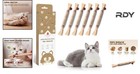 Natural Silvervine Chew Sticks For Cats - Dental Care   Stress Relief - Set Of 6