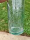 Vintage Lot Of 3 Pabst Blue Ribbon Aqua Glass Beer Bottles Milwaukee 2 Varieties