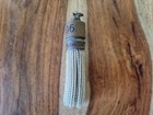 Vintage Metal And Nylon Grand Hotel Carlton Florence Key Chain Fob Room 406