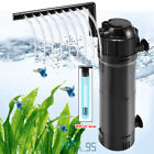 Uv Sterilizer Filter Light Oxygen Internal Power Pump Aquarium Fish Pond Tank