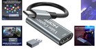 Hdmi Video Capture Card - 60fps Full Hd Recording With Universal Usb-c Adapter