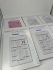 Lot Of 6 Prestige Medical Nurse Assist Clipboard 3309 Reference