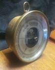 Antique Tycos Bonschur   Holmes Philadelphia Stormoguide Barometer Vintage Large
