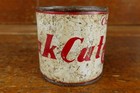 Rare Vintage 1950s Vespa Motor Scooter Motorcycle Minyak Cat Metal Oil Can