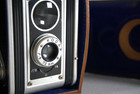 Vintage Kodak Duaflex Ii Tlr Camera Kodar Lens W  Argus Leather Case