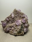 Large Beautiful Plate Of Glassy Amethyst Crystals On Matrix-  Karur Dist  India 