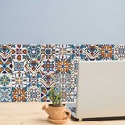 Royalwallskins Decorative Tile Decals 4x4 Inch - Set Of 16 - Self Adhesive Pe   
