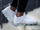 Nike Air Vapormax Plus Triple White Pure Platinum 924453-100 Sz 11 Men s Retro