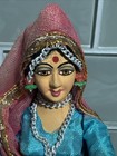 Traditional Indian Tribe Costume Dolls  Vintage Rajasthani  Odni  Bhil  Jhabua 