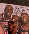 Michael Jordan  9 Signed 8x10 Photo Team Usa  Autographed Coa