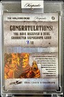 The Walking Dead Dual Signagraph Rick Grimes   The Governor  Hand Numbered  10