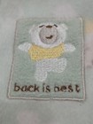 Halo Baby Fleece Sleep Sack Size Small 0-6 Months Green Teddy Bears