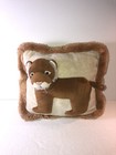 Lion Pillow Decor Kids Nursery Plush Pillow Has Whiskers Baby Boy Room 3-d
