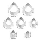 14 Pcs Stainless Steel Rose Cutting Die Biscuit Pastry Cutter Mold