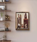 8x10 Framed Vintage Artwork Mixed-media  collage  