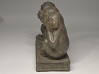 Three Wise Monkeys Speak See Hear No Evil Tabletop Figure Resin 6  X 8 