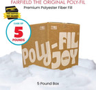 The Original Poly-fil  Premium Polyester Fiber Fill  Soft Pillow Stuffing  Stuff