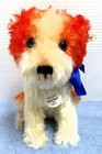 Steiff 8 5  Mohair  molly  Hund  hound  Dog 1927 Replica  Button  Id   Tag