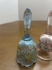 Lot Of 6 Vintage Fenton Bells Nos Usa Tag Hand Painted Signed Rare