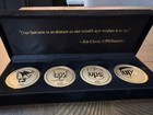 United Parcel Service Ups Four Golden Medals All Ups Logos Coins New 1919-2003