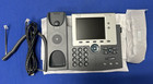 Cisco Ip Phone Multi-line Color Gigabit Phone With Stand   Handset Cp-7945g    