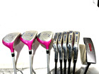 Wilson Hope Womans Golf Club Set 5-9 Irons   3 5 7 Woods   Bag  no Driver  Rh