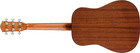 Fender Fa-15 3 4 Steel String Acoustic Guitar W  Bag  Walnut Fingerboard  Black