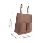 Janitorial Cart Bag  17 68x15 72x7 86in Replacement Cart Trash Collecting Ame   