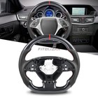     hydro Dip Carbon Fiber Steering Wheel For Chevrolet Corvette C7 Zr1 Z06 14-19