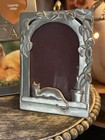 Cat-themed Picture Frames Lot Of 2 Cat Lovers 