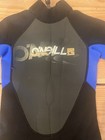 O neill Youth Shorty Wetsuit Black blue Size 8  eu 8   Uk 8 