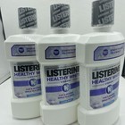 3 Listerine Healthy White Mint Mouthwash - Clean Mint - 32 Oz Original Formula